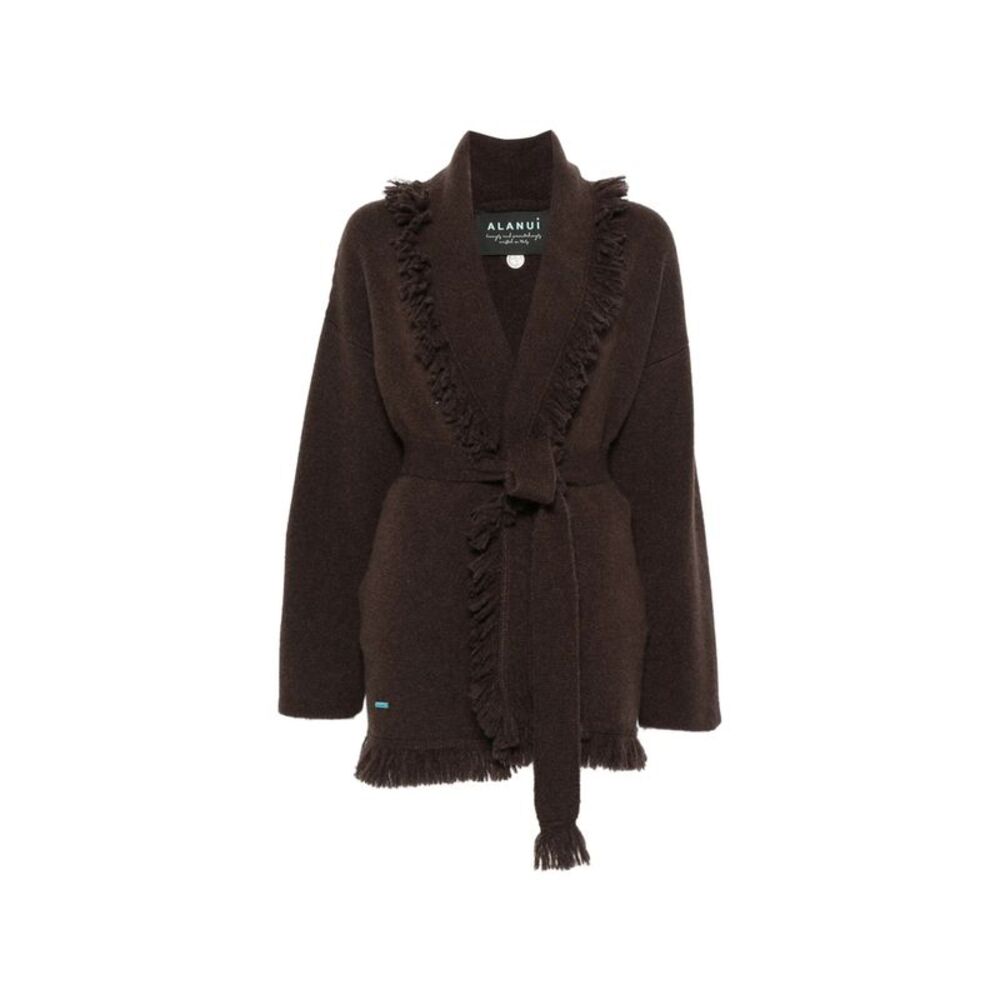 Alanui Brown Knitwear - Cardigans Women